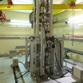 Accélérateur qui s'insère dans le réacteur de Mol, situé en-dessous