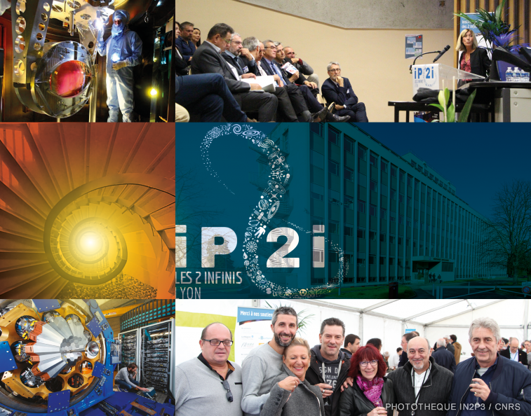 Inauguration de l'Institut de Physique des 2 Infinis de Lyon (IP2I)