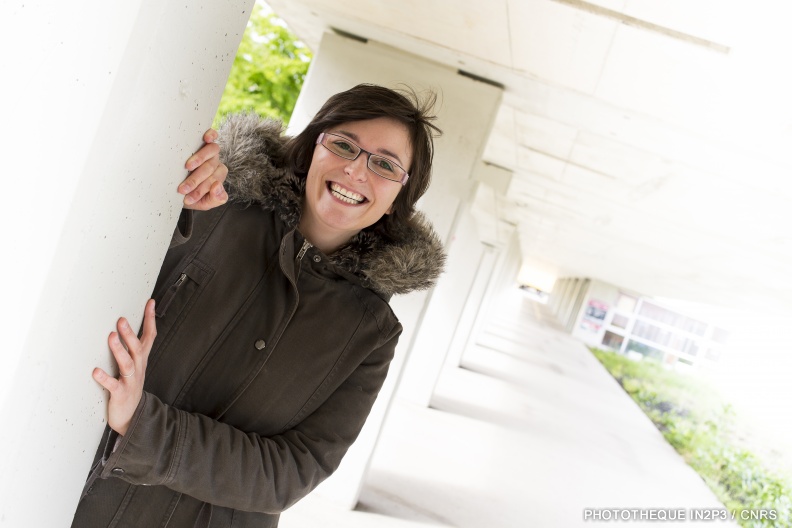 Portrait de Sarah Porteboeuf-Houssais, physicienne des particules à Clermont-Ferrand