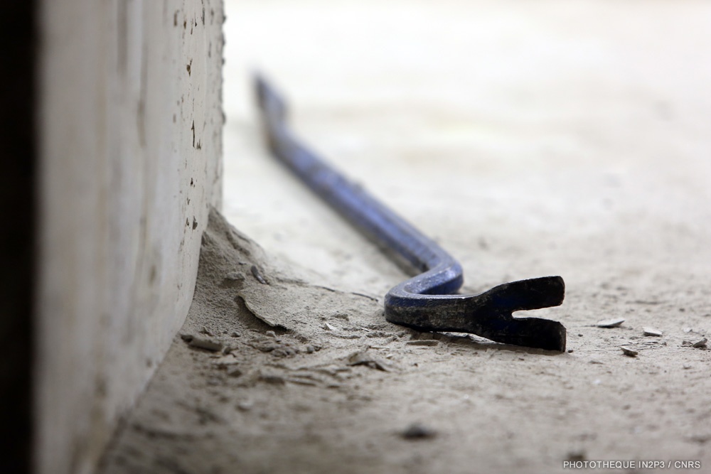 Pied de biche sur le chantier de Cyrcé