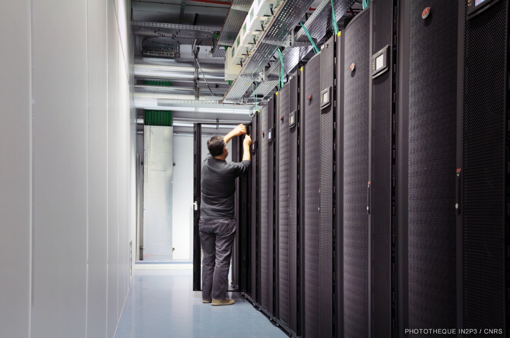 Intervention sur un serveur informatique