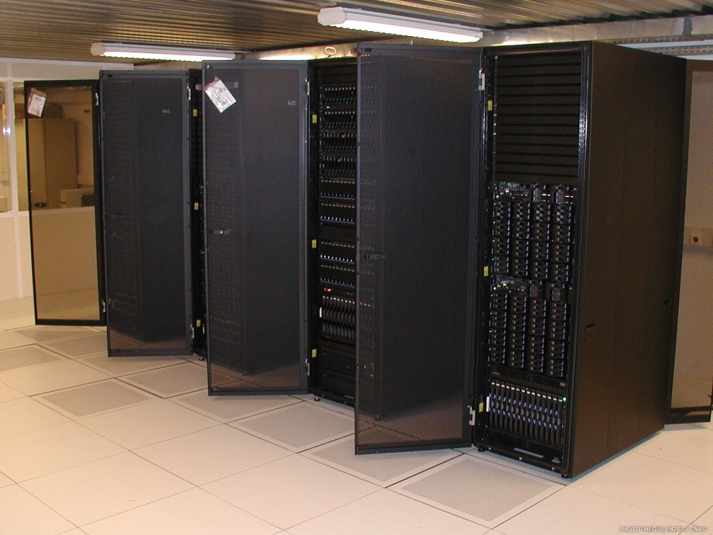 Salle serveur informatique