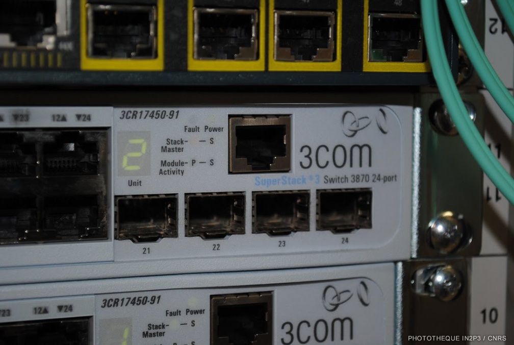 Salle serveur informatique