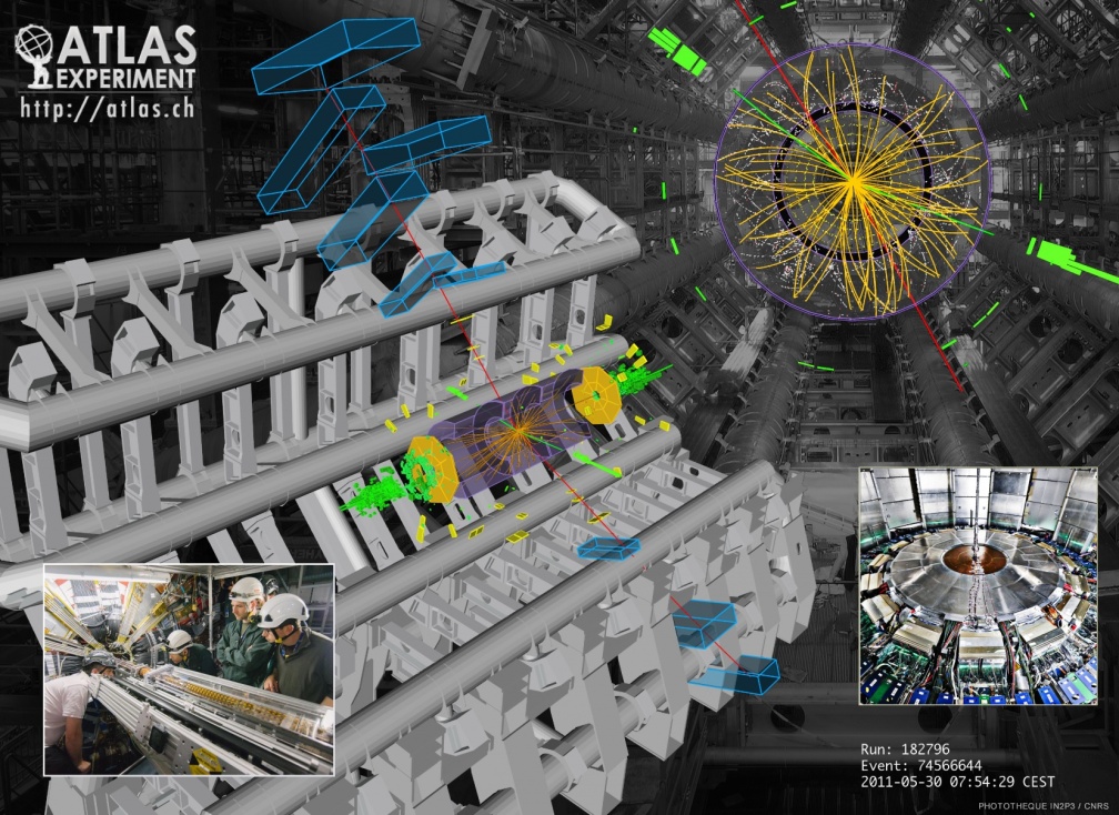 Montage photo ATLAS pour les 60 ans du LAL