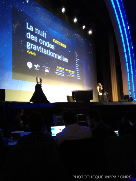 Nuit des ondes gravitationnelles Paris Grand Rex 20-03-2017