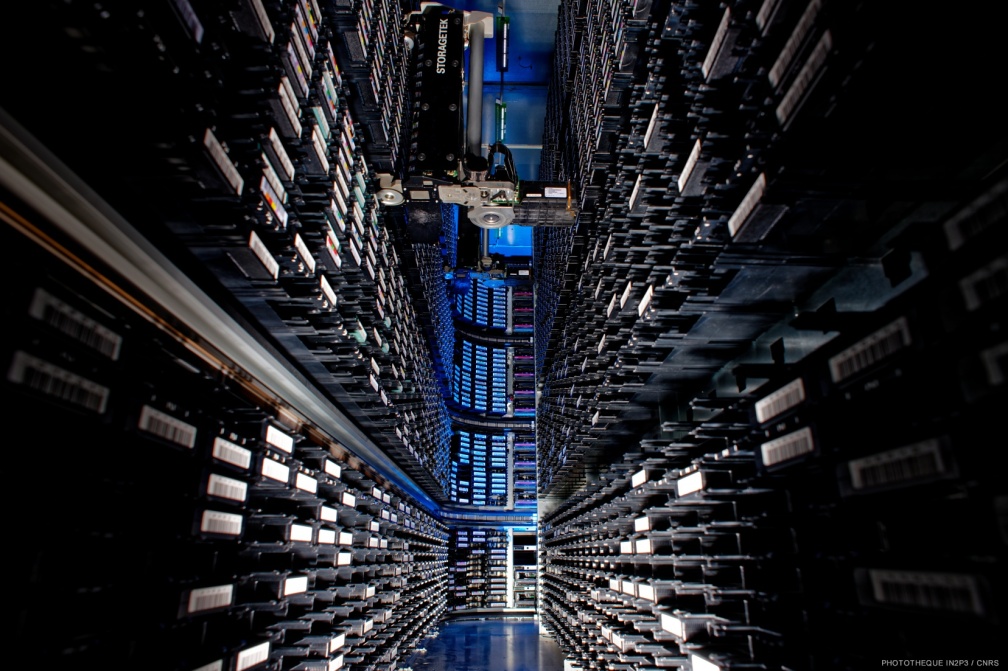 Intérieur de librairie de stockage à bandes magnétiques