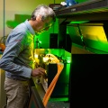 Préparation de la source à ionisation laser résonnante RIALTO utilisée pour une purification extrême des faisceaux d'ions sur ALTO