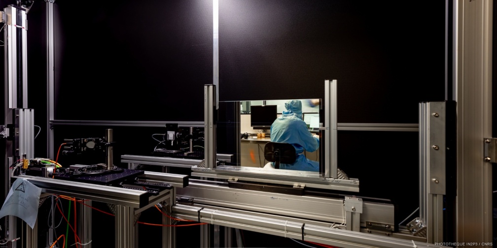 Banc d'analyse spectrale des filtres en transmission