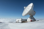 Le telescope de 30-mètres de l'IRAM à Pico Veleta