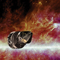 Vue d'artiste du satellite Planck