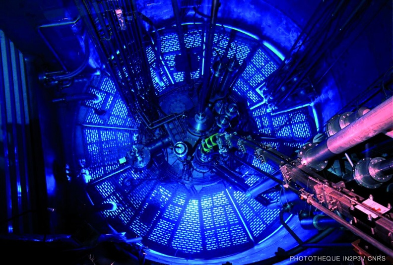 Réacteur nucléaire de l'ILL auprès duquel l'expérience STEREO est installée