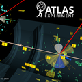 Production d'un boson de Higgs et d'une paire de quarks top vu par le détecteur ATLAS