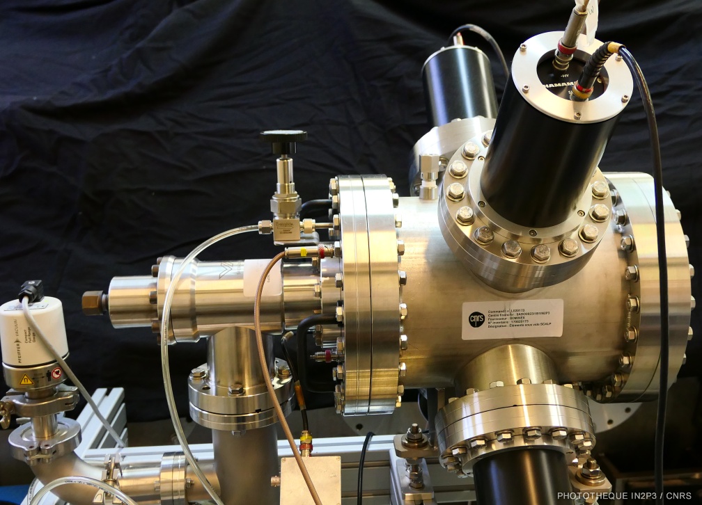 Expérience SCALP. Scintillating ionization Chamber for ALPha particle detection in neutron induced reaction. (LPC Caen)