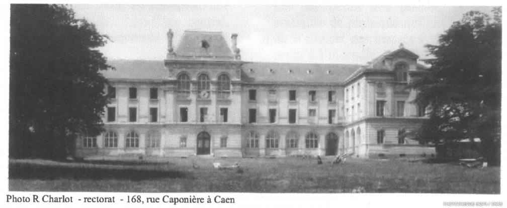 LPC Caen, la création 1947. l’École normale de garçons, Caen (1952)