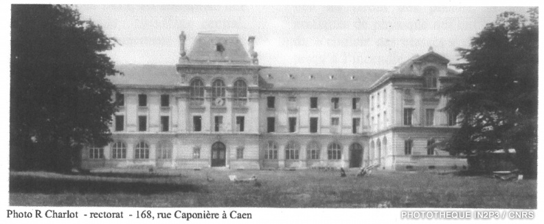 LPC Caen, la création 1947. l’École normale de garçons, Caen (1952)