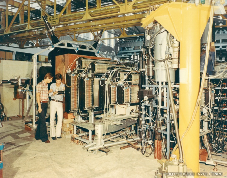 LPC Caen, Le développement (1960-1970). Chambres multifils de type CHARPAK utilisées pour l’expérience K-n -> K-n au CERN (1973 – 1974)