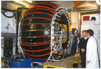 Le LPC Caen, La montée en puissance (1980-2000). Le multidétecteur TONNERRE utilisé pour mesurer les émissions retardées de neutrons émis dans la décroissance de noyaux riches en neutrons. (Collaboration avec IFIN Bucharest).