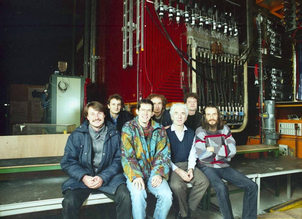 Membres du LPNHE de la collaboration NOMAD