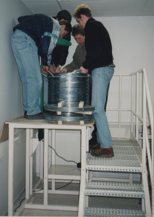 Détecteur au Germanium ©Subatech