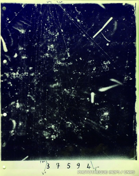 p1-1950 -195  Rayons cosmiques faite au pic du Midi en 1954-1955