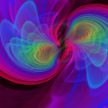 Fusion de deux trous noirs et ondes gravitationnelles