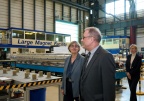 Visite au CERN de Sylvie Retailleau, Ministre de l’Enseignement supérieur et de la Recherche.