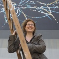 Portrait de Caroline Collard, physicienne des particules à Strasbourg