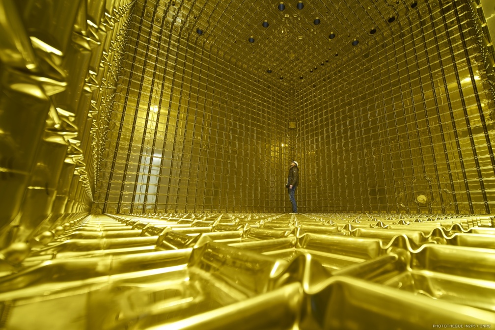 ProtoDUNE, un prototype de détecteur pour DUNE testé actuellement au CERN