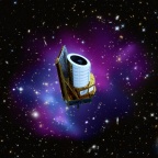 Vue d'artiste du satellite Euclid