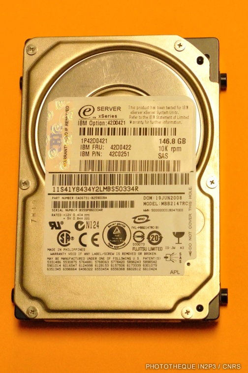 Disque dur SATA de 320 Go (2008)
