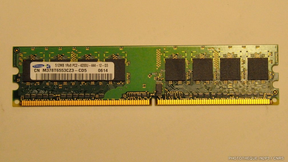 Barrette RAM de 512 Mo