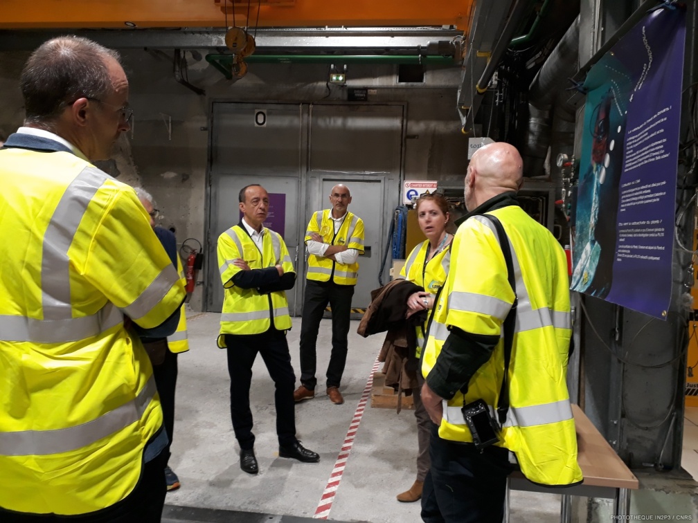 Visite des installations du LSM