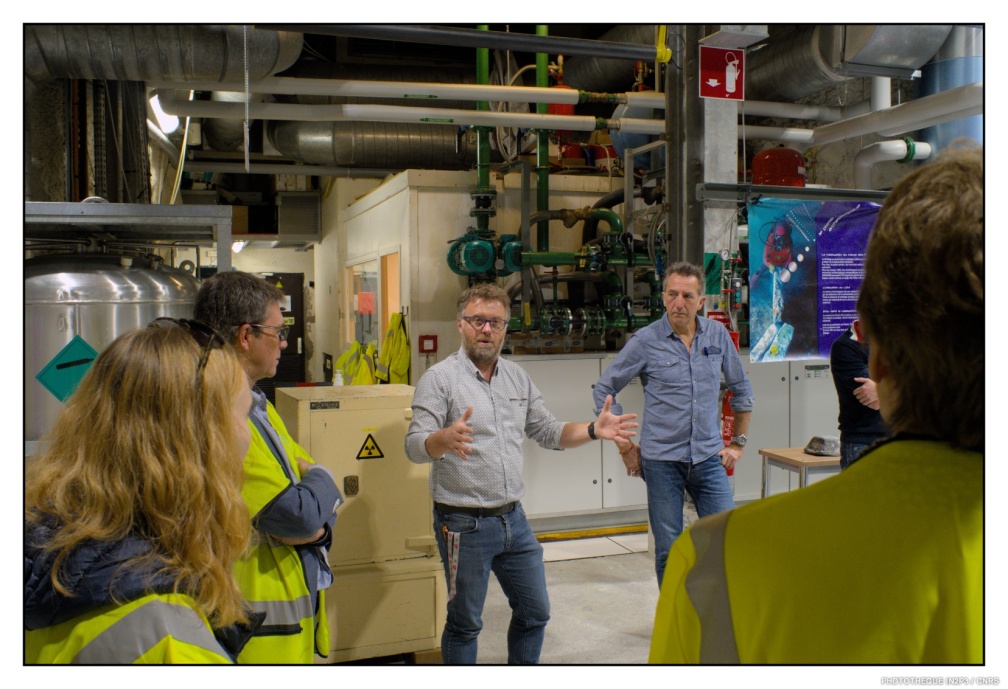 Visite des installations du LSM
