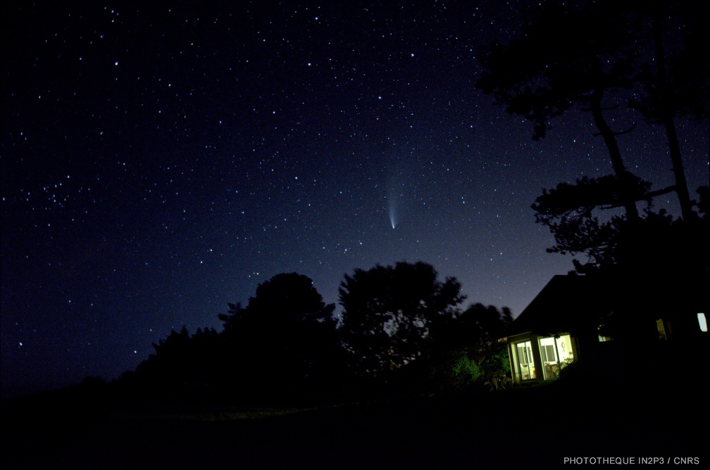 Comète Neowise (avec maison)