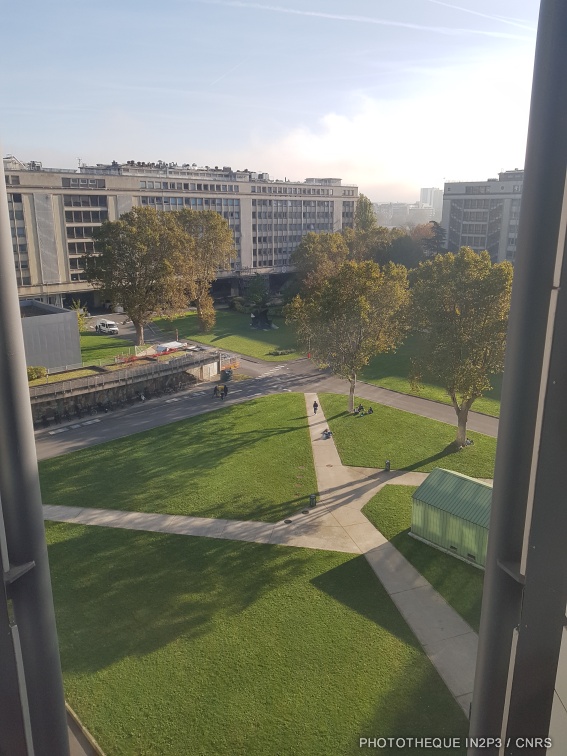 Vue des espaces verts