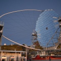 Télescope de grande taille LST-1 (CTAO) , le soir