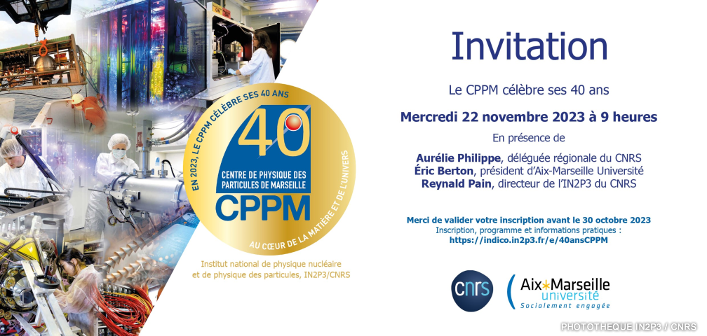 @40 CPPM - Journée institutionnelle 22 novembre 2023