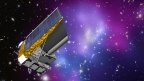 Vue d'artiste du satellite Euclid