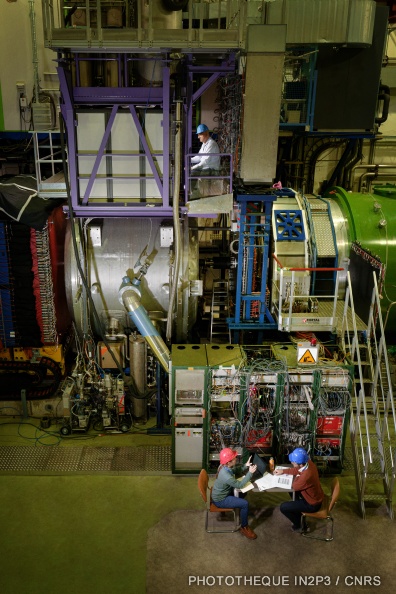 Un calorimètre au krypton liquide pour détecter des neutrinos