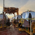 Déploiement de lignes ORCA du détecteur de neutrinos KM3NeT