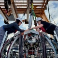 Déploiement de lignes ORCA du détecteur de neutrinos KM3NeT