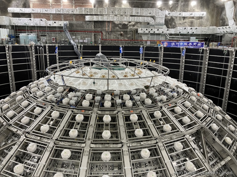 Vue du veto de JUNO pendant l’installation