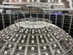 Vue du veto de JUNO pendant l’installation