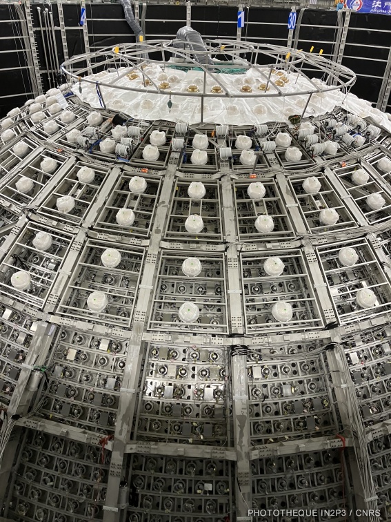 Vue du veto de JUNO pendant l’installation