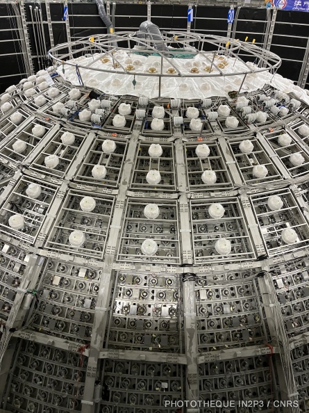 Vue du veto de JUNO pendant l’installation