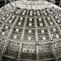 Vue du veto de JUNO pendant l’installation