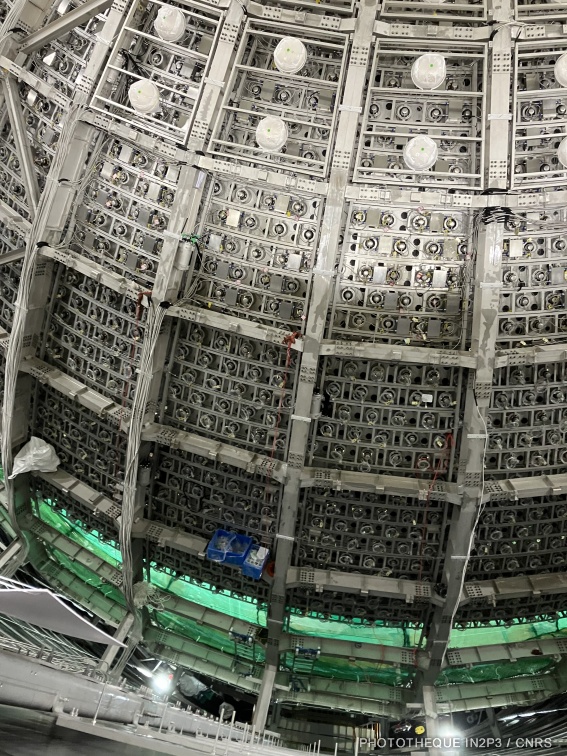 Vue du veto de JUNO pendant l’installation