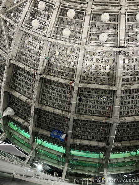 Vue du veto de JUNO pendant l’installation