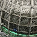 Vue du veto de JUNO pendant l’installation