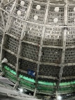 Vue du veto de JUNO pendant l’installation